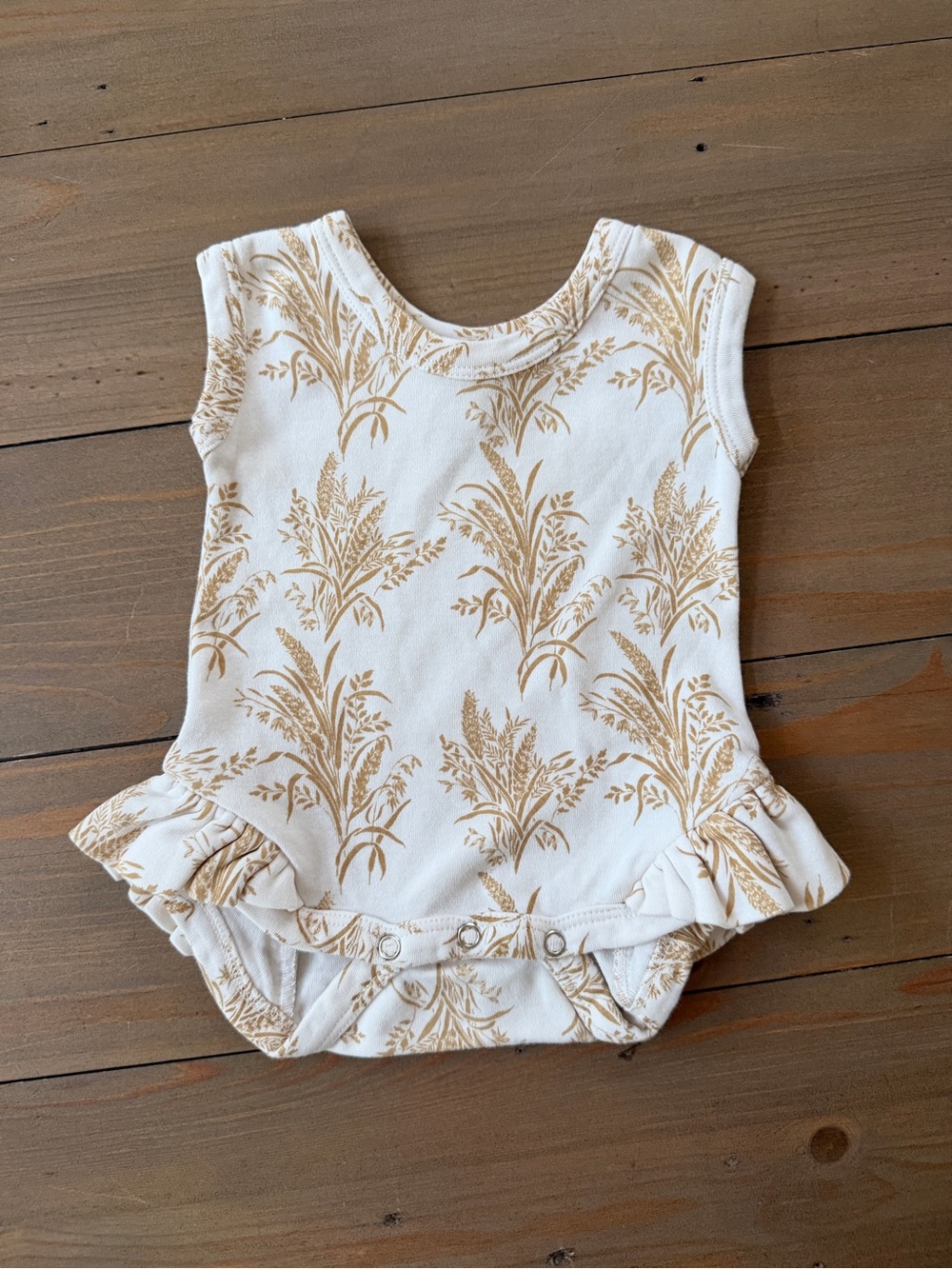 Kate Quinn 100% Organic Cotton Floral Bodysuit - 0-3 Months